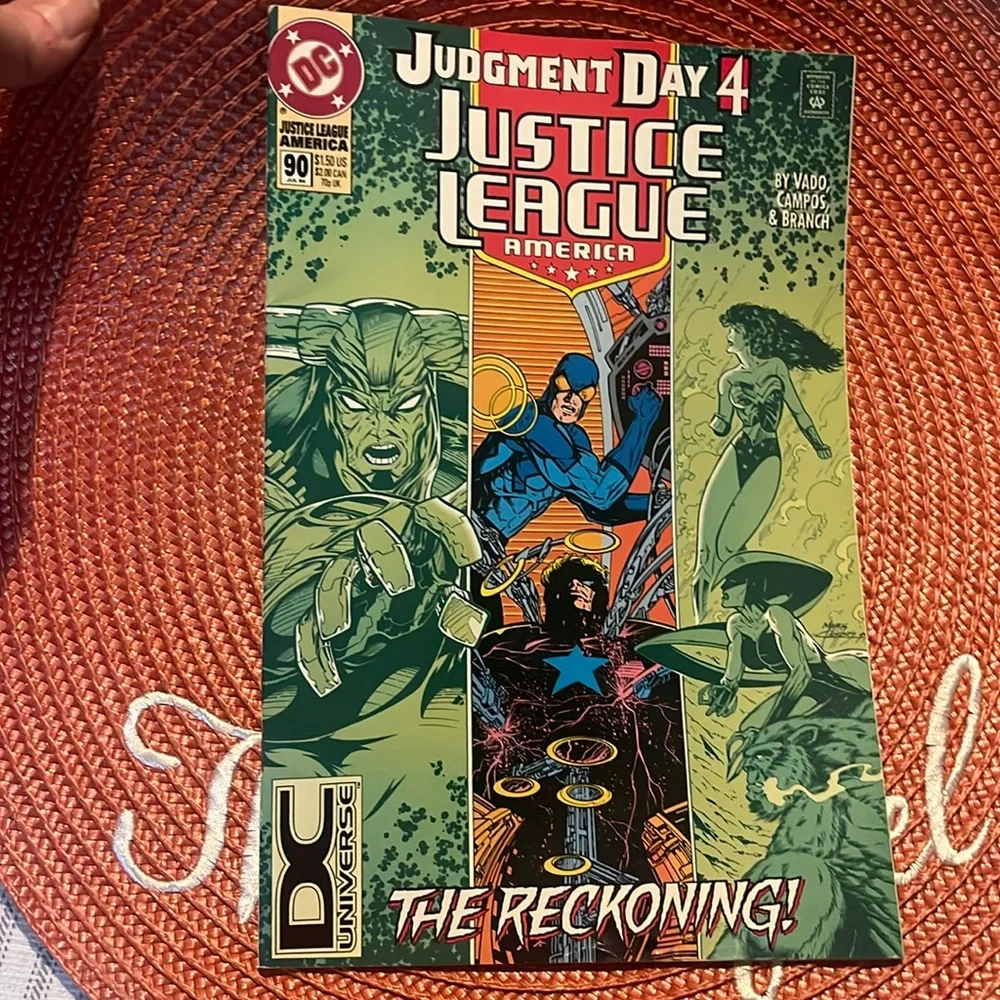 Justice League America #90 Judgment Day Part 4 Reckoning 1994 DC Comics